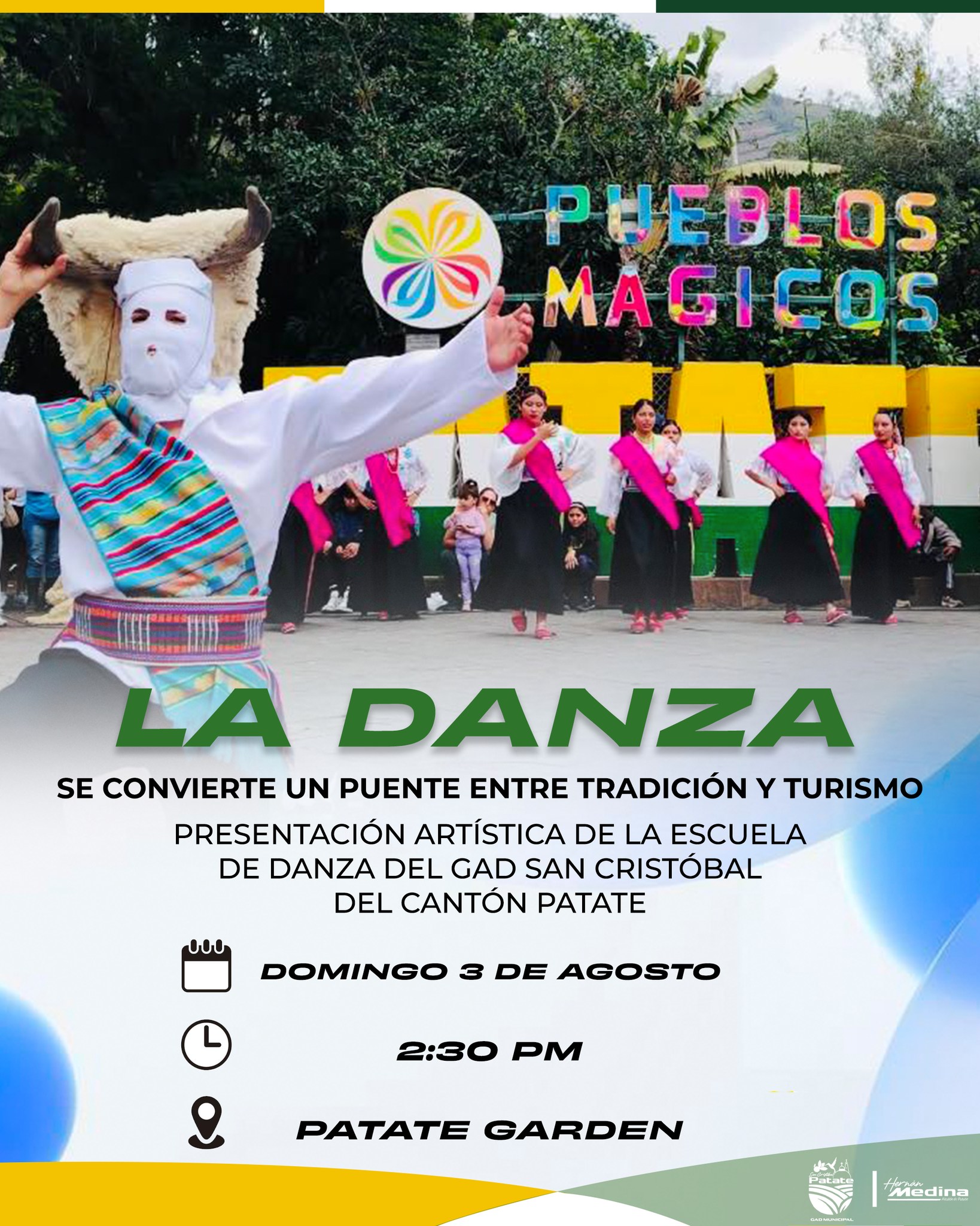 LA DANZA UNE TRADICIÓN Y TURISMO