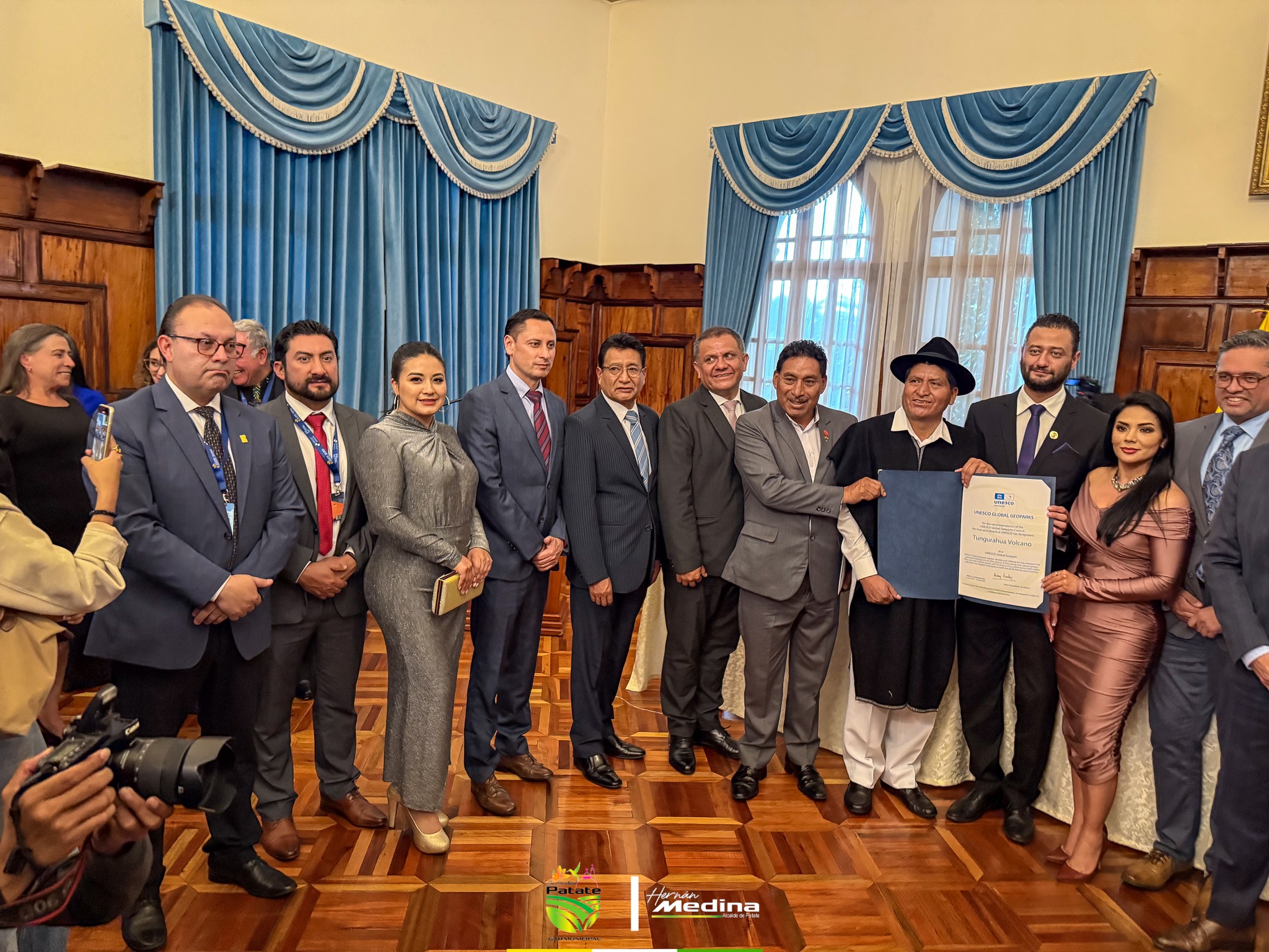 𝐄𝐥 𝐆𝐞𝐨𝐩𝐚𝐫𝐪𝐮𝐞 𝐕𝐨𝐥𝐜𝐚́𝐧 𝐓𝐮𝐧𝐠𝐮𝐫𝐚𝐡𝐮𝐚 𝐲𝐚 𝐞𝐬 𝐨𝐟𝐢𝐜𝐢𝐚𝐥𝐦𝐞𝐧𝐭𝐞 𝐩𝐚𝐫𝐭𝐞 𝐝𝐞 𝐥𝐨𝐬 𝐆𝐞𝐨𝐩𝐚𝐫𝐪𝐮𝐞𝐬 𝐌𝐮𝐧𝐝𝐢𝐚𝐥𝐞𝐬 𝐝𝐞 𝐥𝐚 𝐔𝐍𝐄𝐒𝐂𝐎